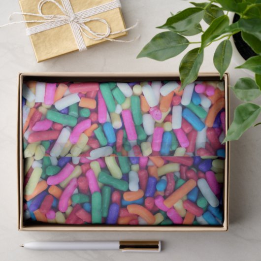 Snoep van ijscrème spint tissuepapier (Geschenk)