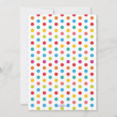 Snoep van Kandyland Eerste uitnodiging op zaterdag (Achterkant)