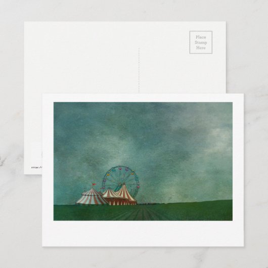 snoep van katoen - briefkaart (Voorkant / Achterkant)