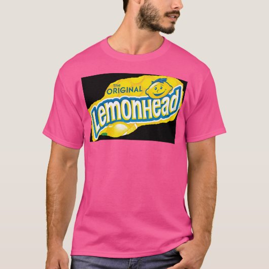 Snoep van Lemonhead-Afbeelding T-shirt (Voorkant)