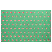 Snoep van rode en groene wervelkolom stof (Fat Quarter)