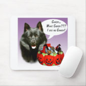 Snoep van Schipperke Halloween Muismat (Met muis)