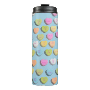 Snoep van valentijns Hart Thermische Tumbler Thermosbeker