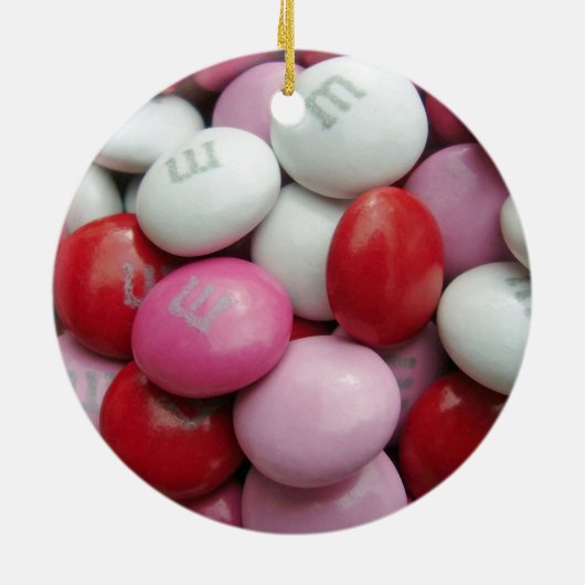 Snoep van valentijns keramisch ornament (Achterkant)