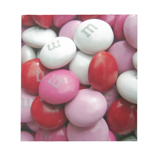 Snoep van valentijns notitieblok (Voorkant)