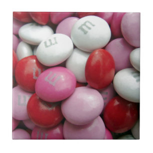 Snoep van valentijns tegeltje