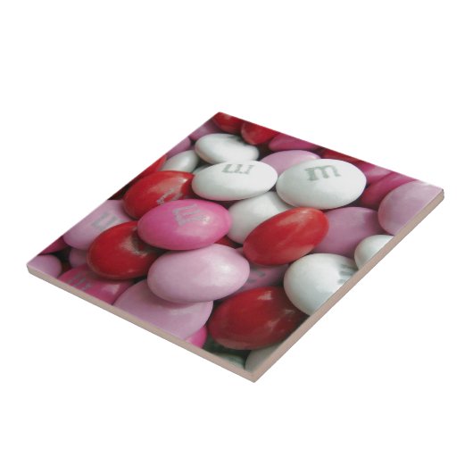 Snoep van valentijns tegeltje (Zijkant)