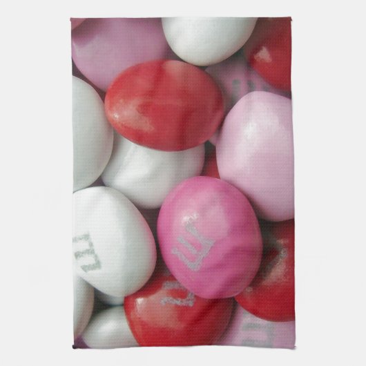 Snoep van valentijns theedoek (Verticaal)