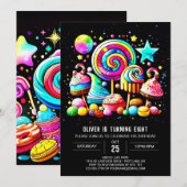 Snoep Verjaardag Kaart (Voorkant / Achterkant)