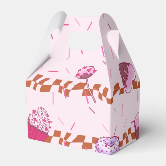 Snoep Verjaardagsfeestje Sweet Snoep Bedankdoosjes (Achterkant)