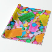 Snoep verpakt papier (Uitgerold)