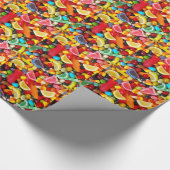 Snoep-verplaatsing Cadeaupapier (Hoek)