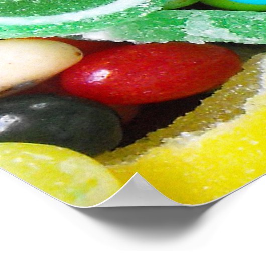 Snoep-verplaatsing Poster (Hoek)