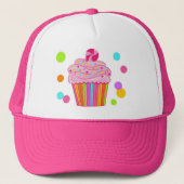 Snoep verrassingscupcake trucker pet (Voorkant)