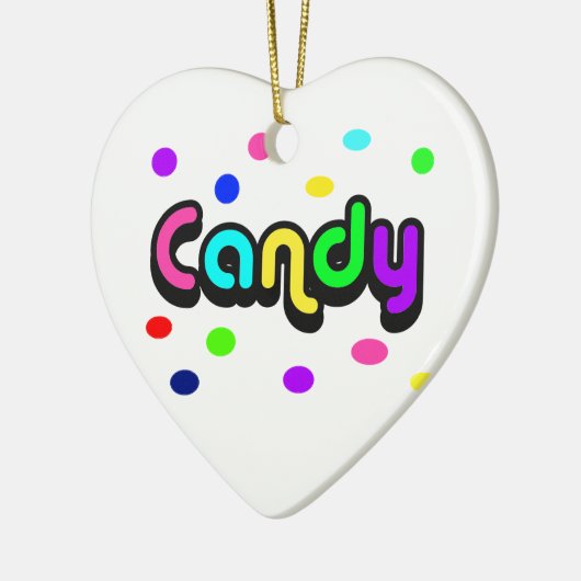 Snoep-versierend Keramisch Ornament (Links)