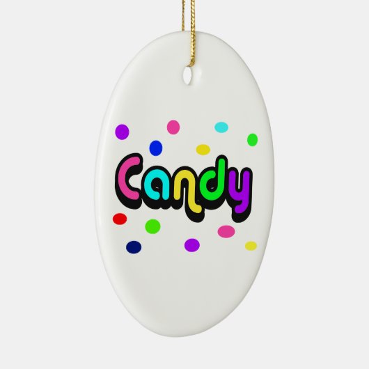 Snoep-versierend Keramisch Ornament (Rechts)