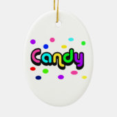 Snoep-versierend Keramisch Ornament (Achterkant)