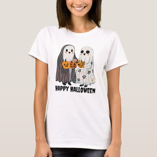 Snoep Verzamelen Ghost Friends T-shirt (Voorkant)