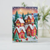 Snoep Village Kaart (Staand voorkant)