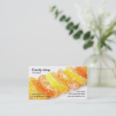 Snoep Visitekaartje (Staand voorkant)