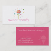 Snoep Visitekaartje (Voorkant / Achterkant)