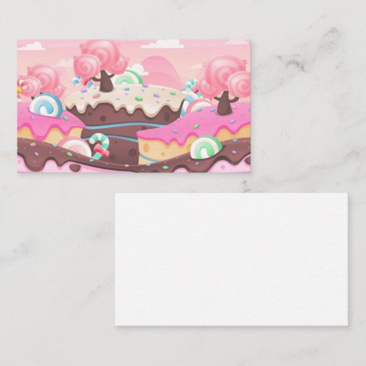 Snoep Visitekaartjes (Voorkant / Achterkant)