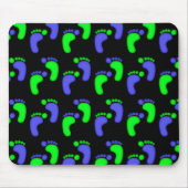 Snoep voetblauw muismat (Voorkant)