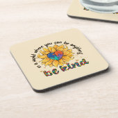 Snoep voor autisme bier onderzetter (Linkerzijde)