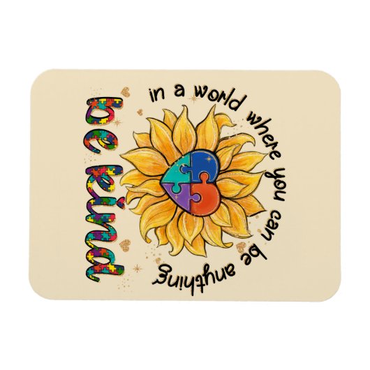 Snoep voor autisme magneet (Horizontaal)