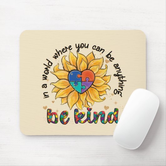 Snoep voor autisme muismat (Met muis)