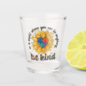 Snoep voor autisme shot glas (Voorkant)