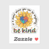 Snoep voor autisme sticker (Vel)