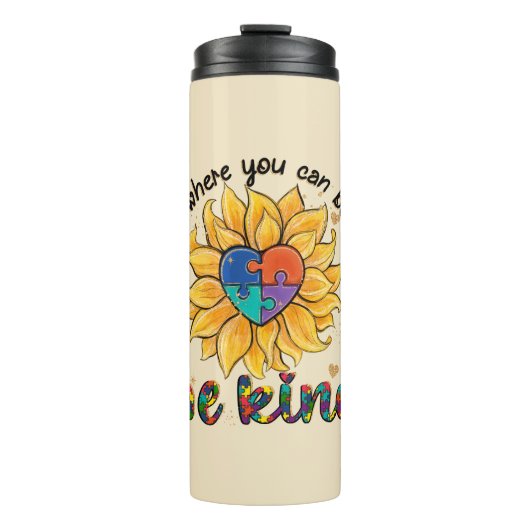 Snoep voor autisme thermosbeker (Voorkant)