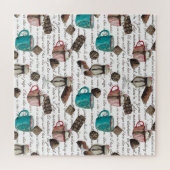 Snoep voor cacaomarshmallows winter    legpuzzel (Horizontaal)