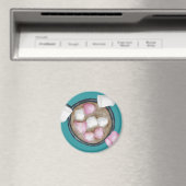 Snoep voor cacaomarshmallows winter magneet (Insitu (Vaatwasser))