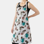 Snoep voor cacaomarshmallows winter schort (Insitu)