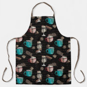 Snoep voor cacaomarshmallows winter schort (Voorkant)