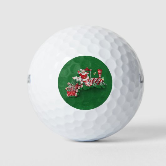  Snoep voor de kerstman met peppermint Golfballen (Voorkant)