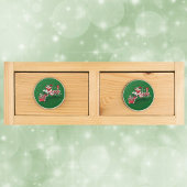  Snoep voor de kerstman met peppermint Keramische Knop