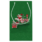  Snoep voor de kerstman met peppermint Klein Cadeauzakje (Achterkant)