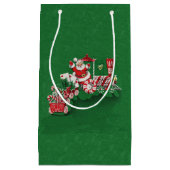  Snoep voor de kerstman met peppermint Klein Cadeauzakje (Voorkant)