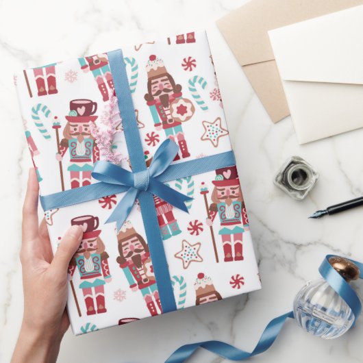Snoep voor kerstbonbakkersbakkersbont Feestdagen Cadeaupapier (Geschenken)