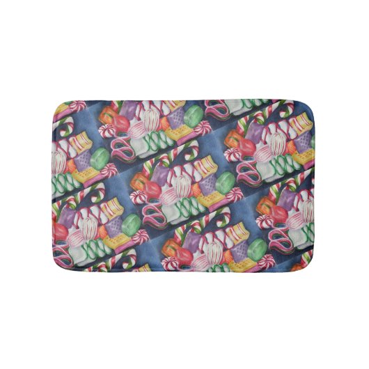 Snoep voor kerstmis badmat (Voorkant)