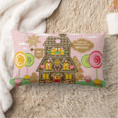 Snoep voor kerstontbijt kussen (Deken)