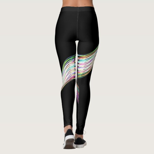 Snoep voor regenboogsteigers leggings (Achterkant)