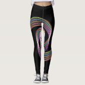 Snoep voor regenboogsteigers leggings (Voorkant)