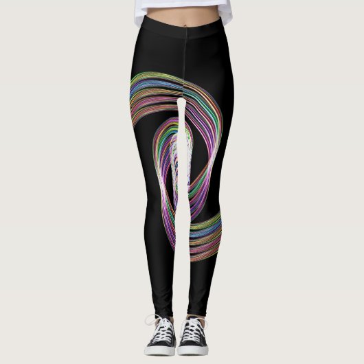 Snoep voor regenboogsteigers leggings (Voorkant)