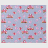 Snoep vrachtwagens — Patroonpapier Cadeaupapier (Vlak)