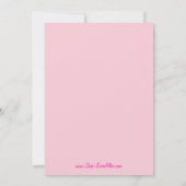 Snoep Vrijgezellenfeest Kaart (Achterkant)