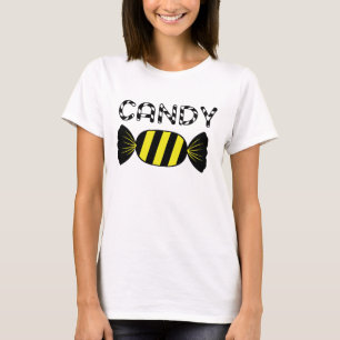 Snoep Vrolijk Kerstboom Grappig Xmas T-shirt